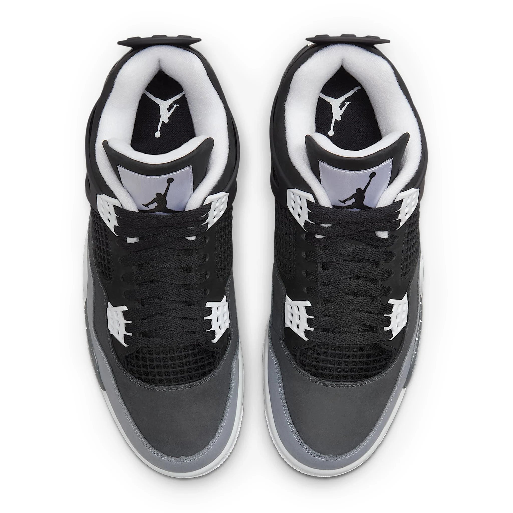 Top Down View of Air Jordan 4 Retro Fear (2024)